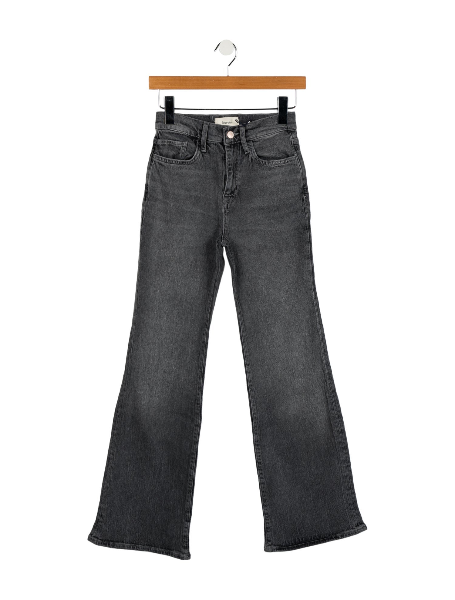 Triarchy Mid-Rise Wide Leg Jeans
