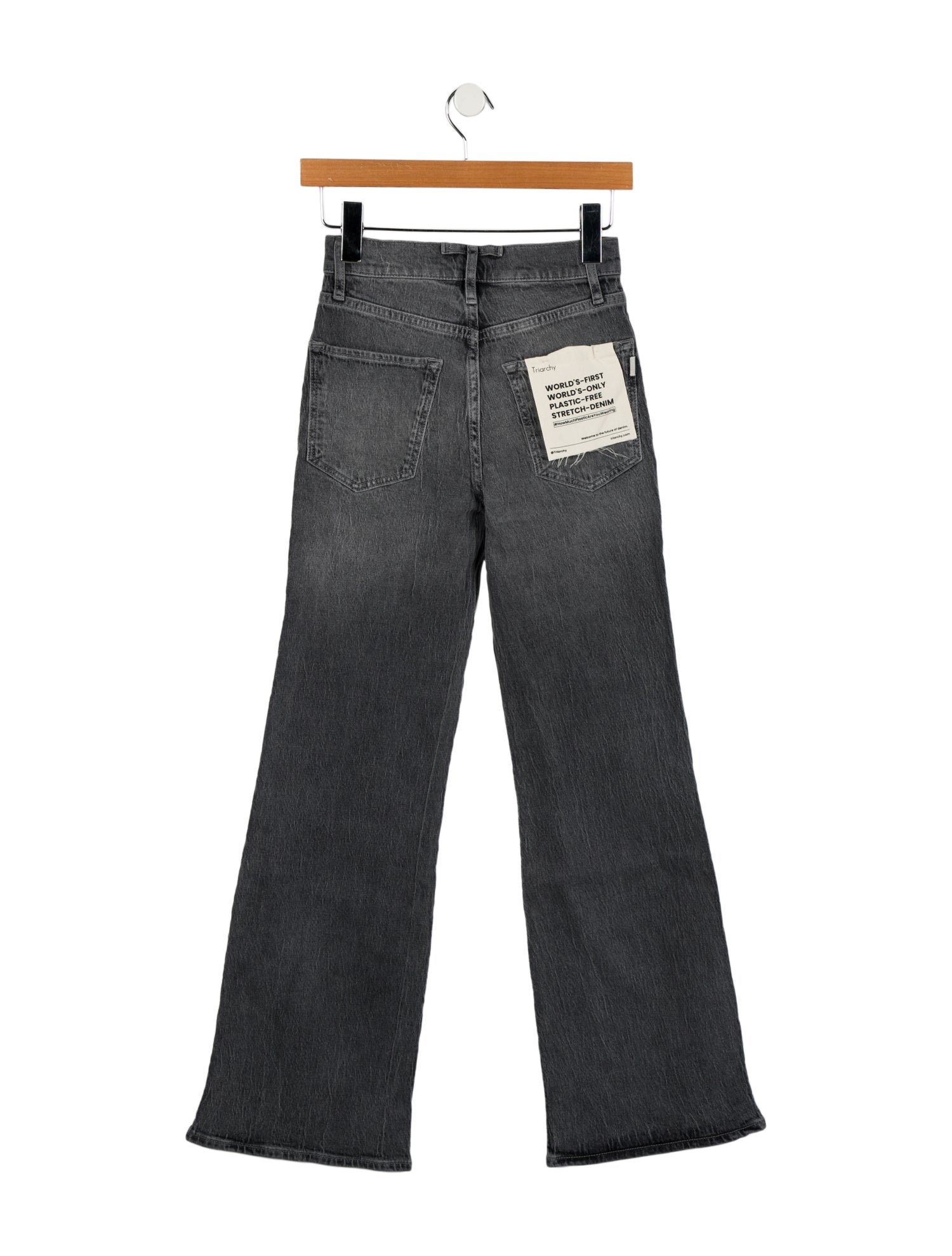 Triarchy Mid-Rise Wide Leg Jeans