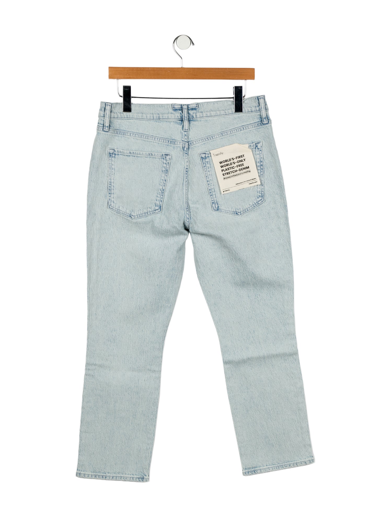 Triarchy Mid-Rise Straight Leg Jeans