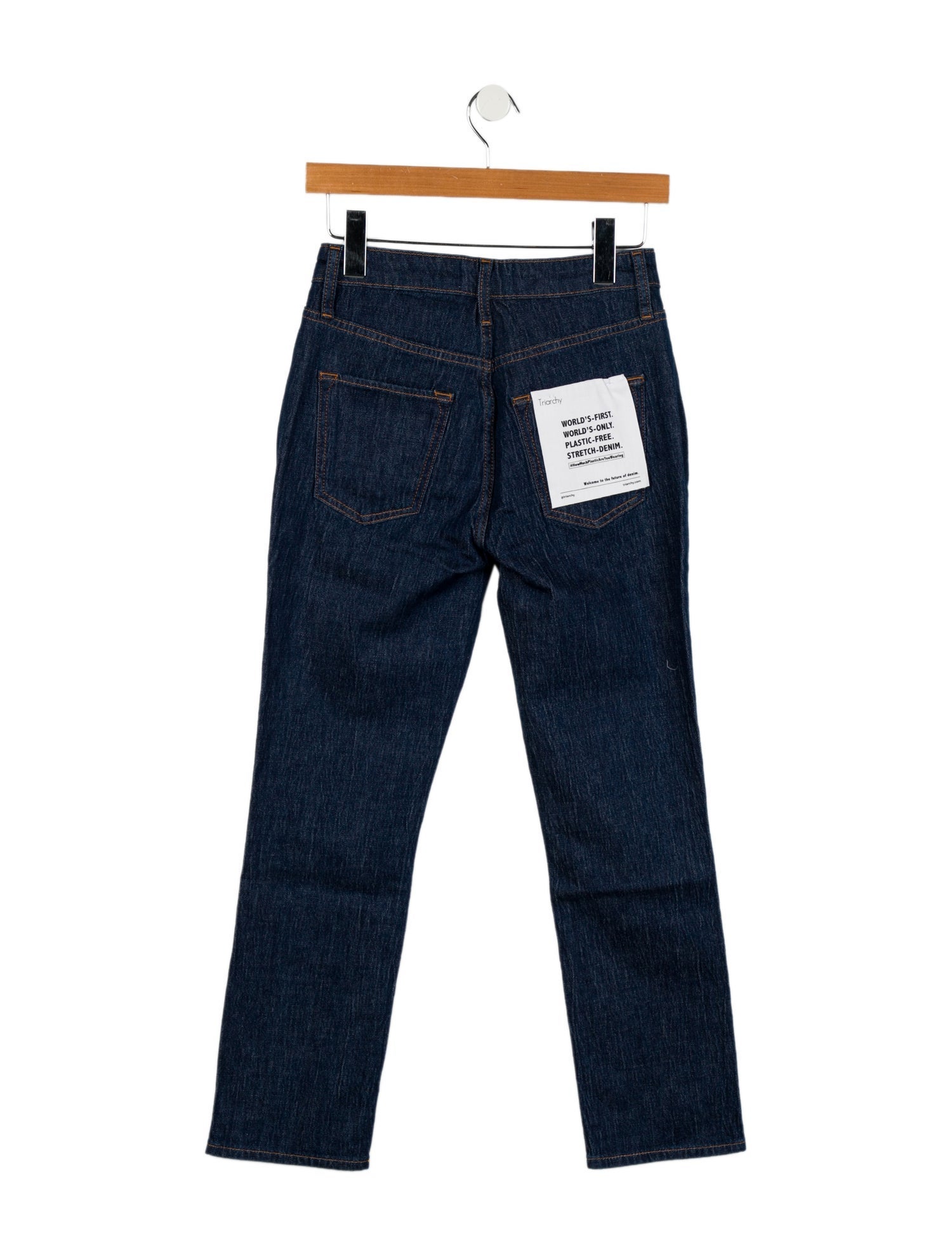 Triarchy High-Rise Straight Leg Jeans