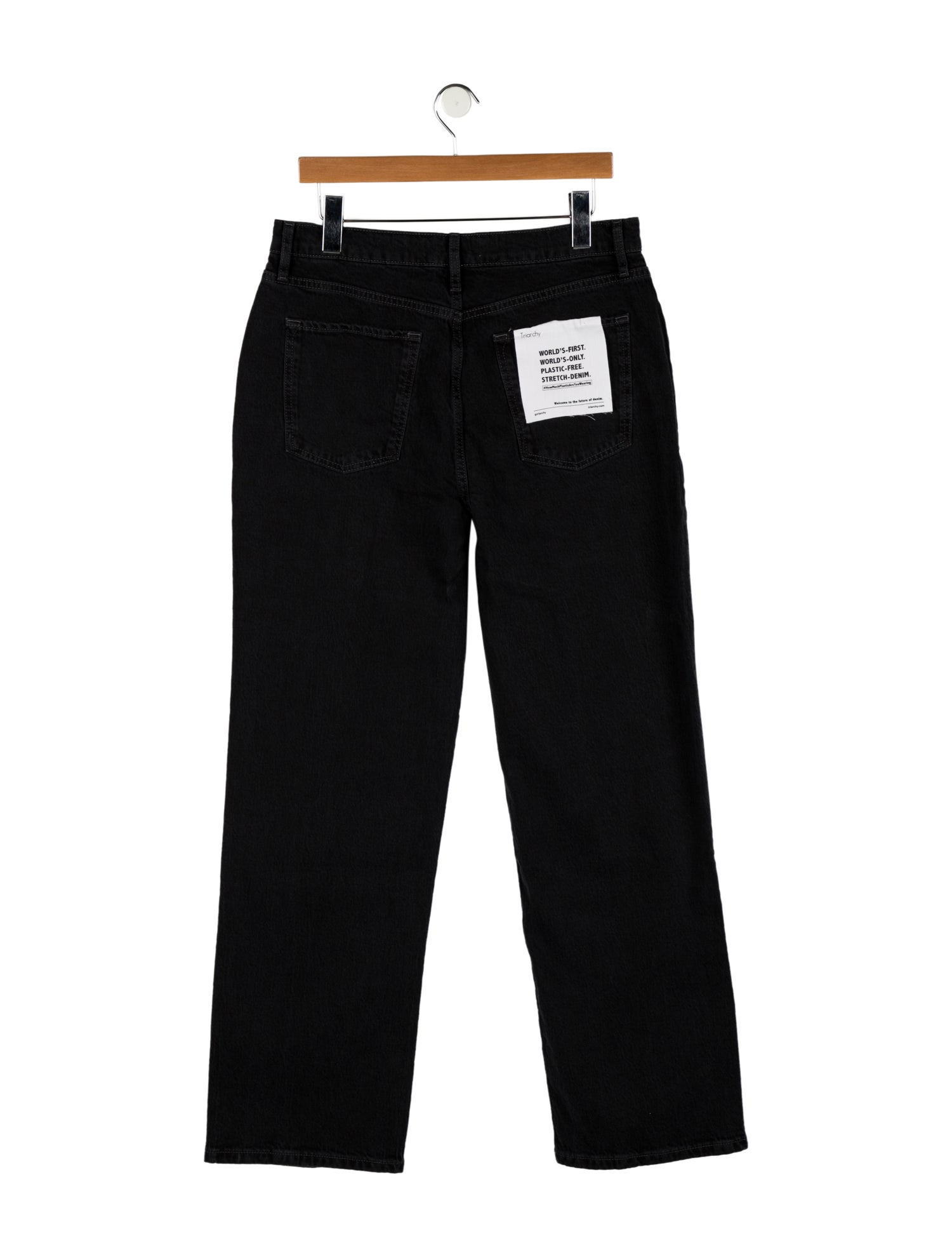 Triarchy High-Rise Wide Leg Jeans
