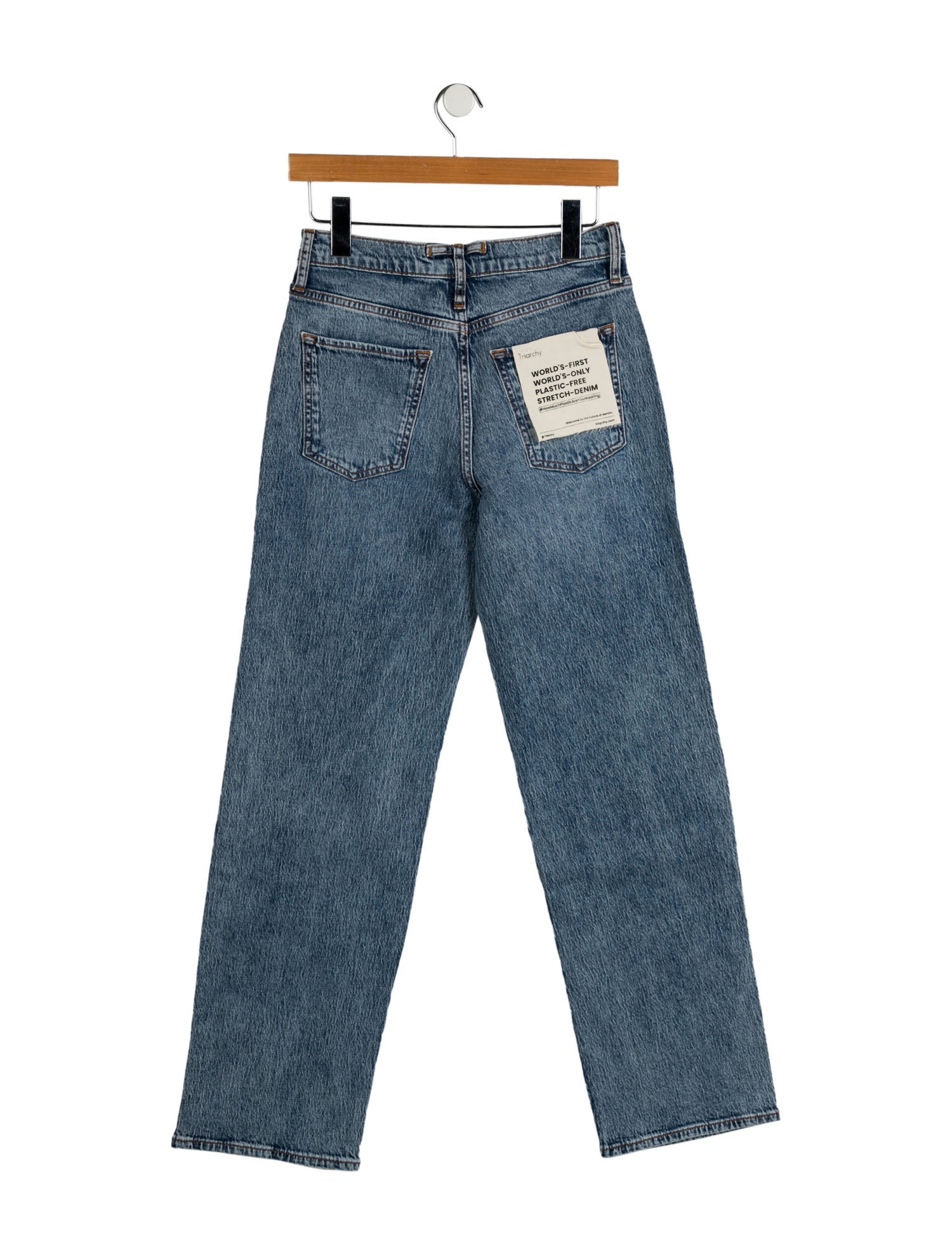 Triarchy High-Rise Straight Leg Jeans