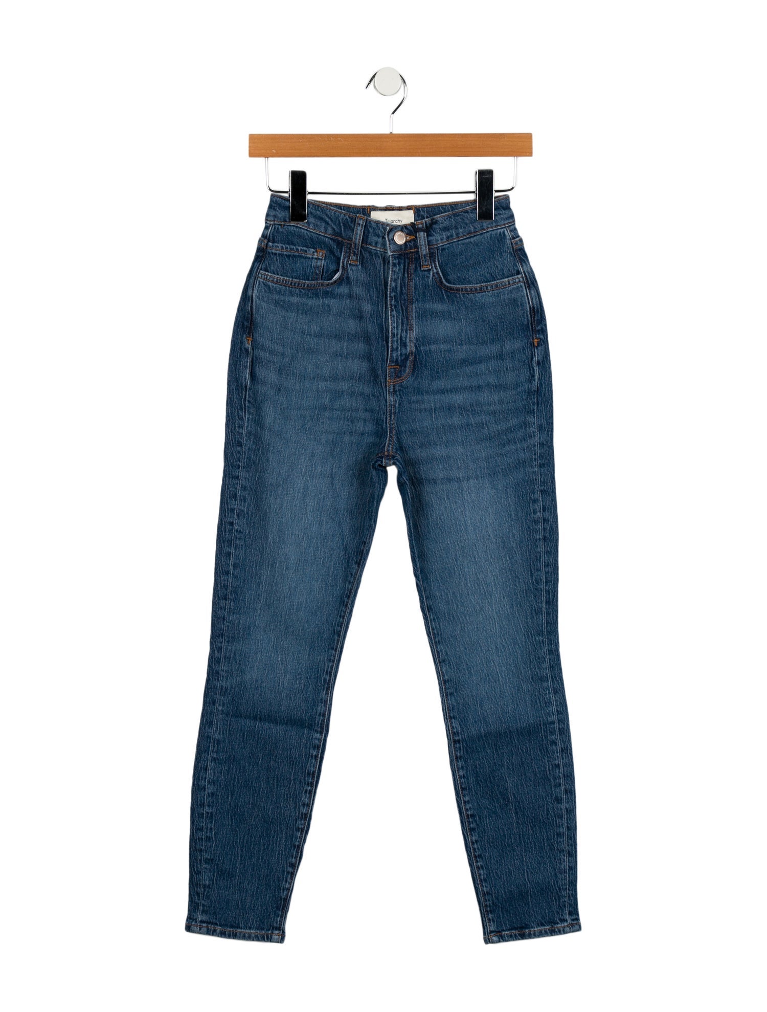 Triarchy High-Rise Skinny Leg Jeans