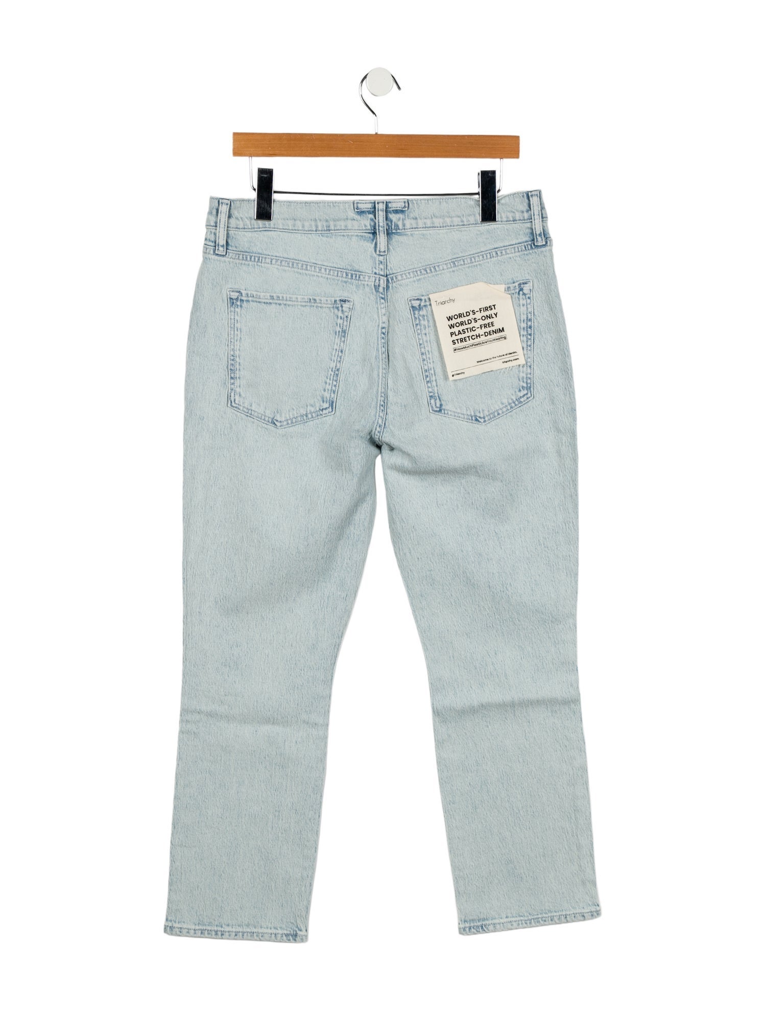 Triarchy High-Rise Straight Leg Jeans