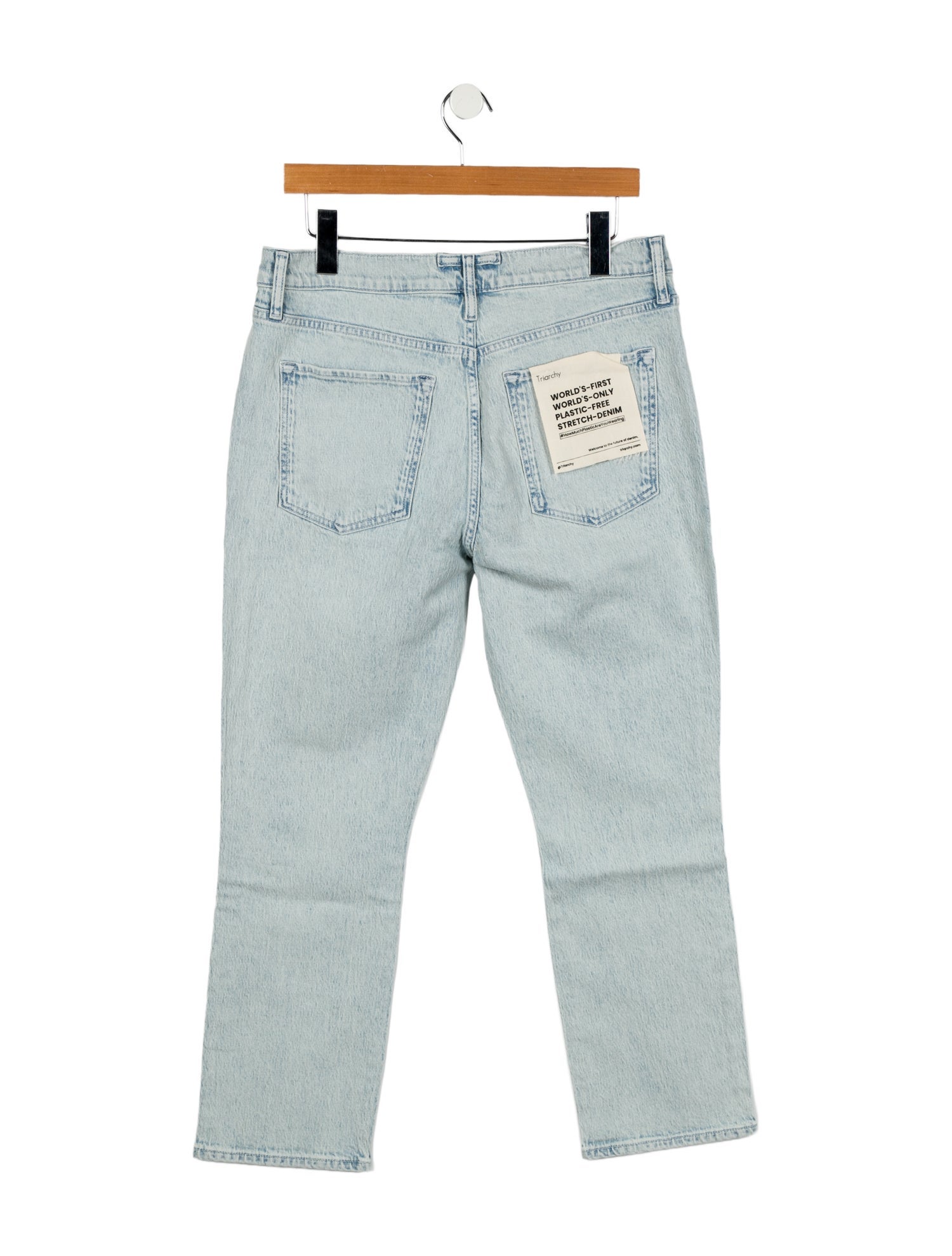 Triarchy Mid-Rise Straight Leg Jeans