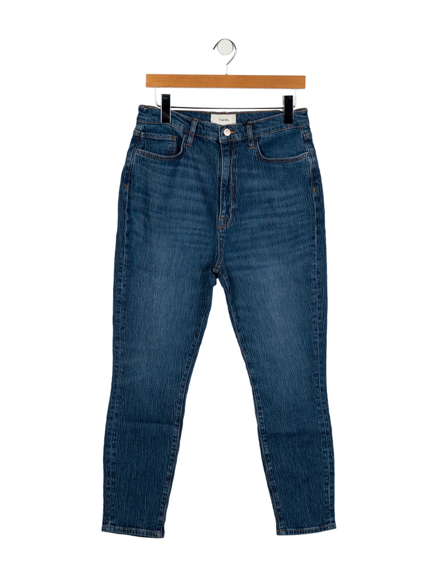 Triarchy High-Rise Skinny Leg Jeans