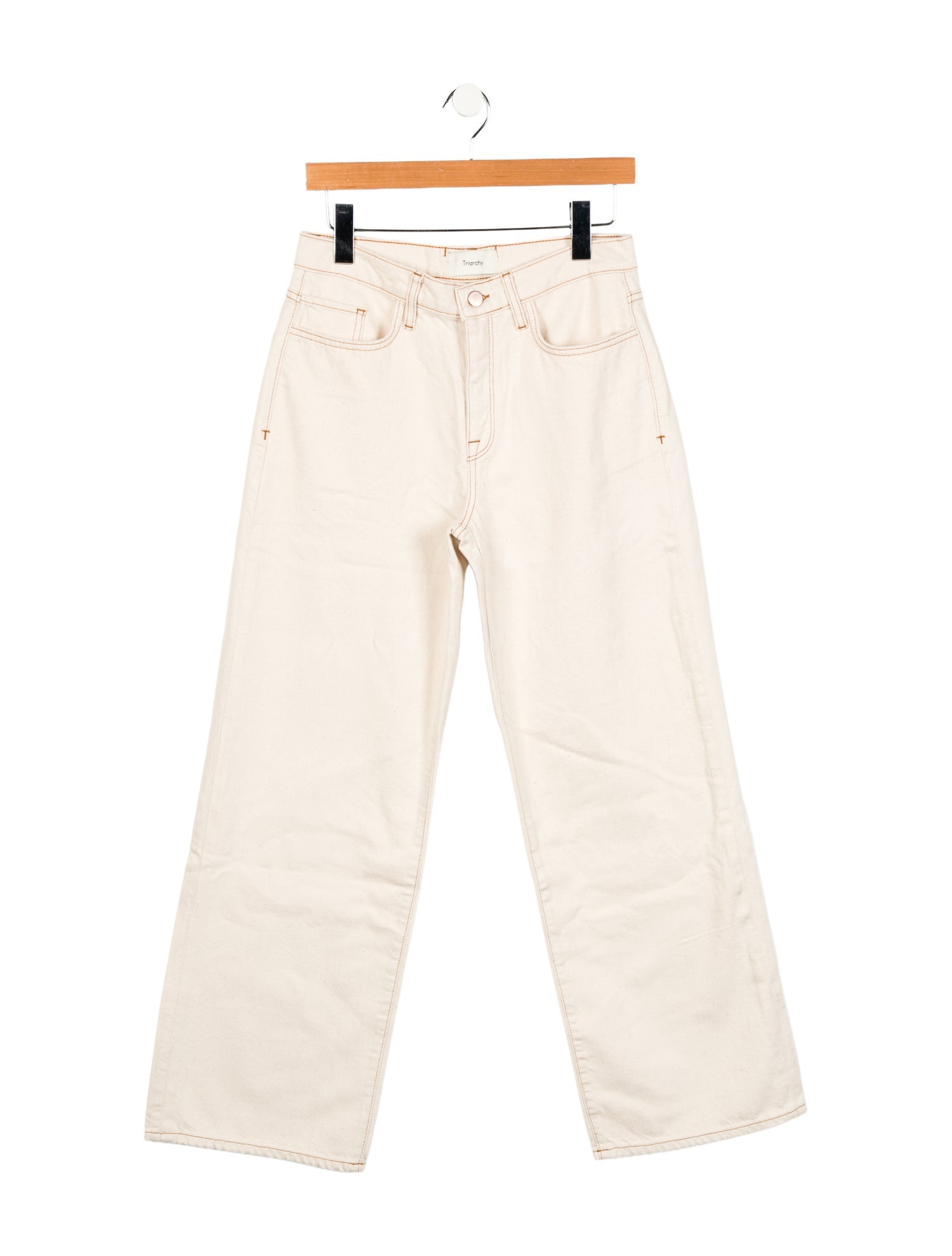 Triarchy High-Rise Wide Leg Jeans