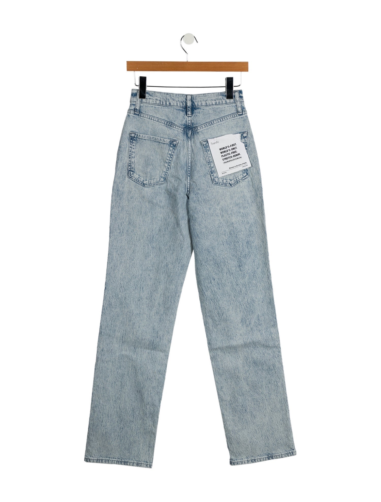 Triarchy High-Rise Straight Leg Jeans