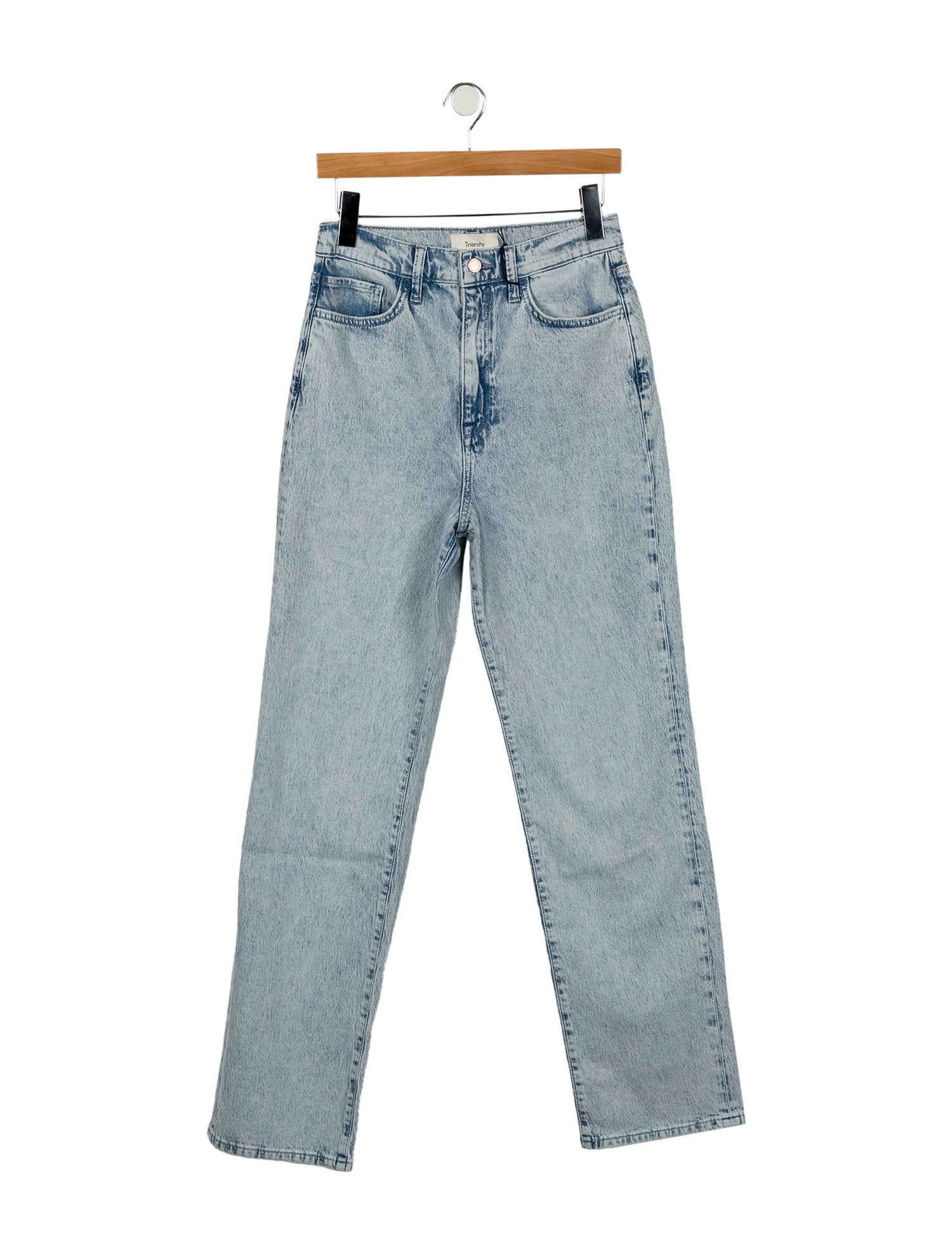 Triarchy High-Rise Straight Leg Jeans