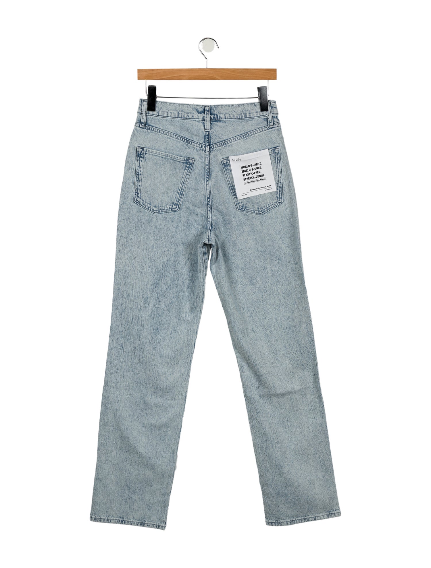 Triarchy High-Rise Straight Leg Jeans