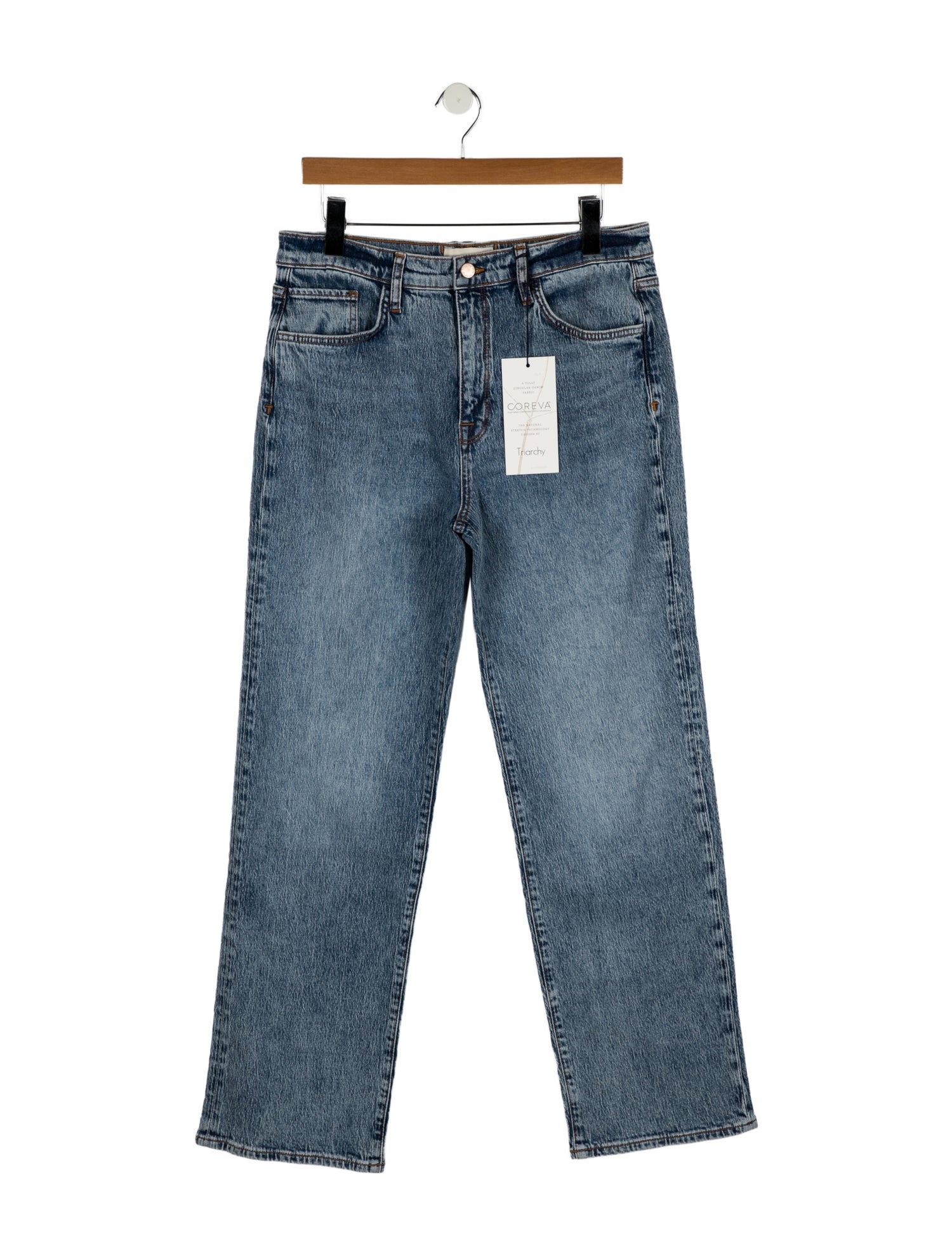 Triarchy High-Rise Wide Leg Jeans w/ Tags