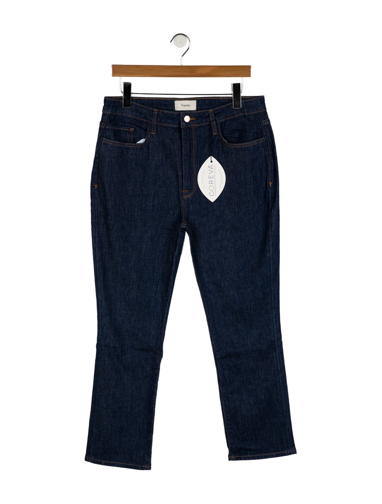 Triarchy High-Rise Straight Leg Jeans w/ Tags