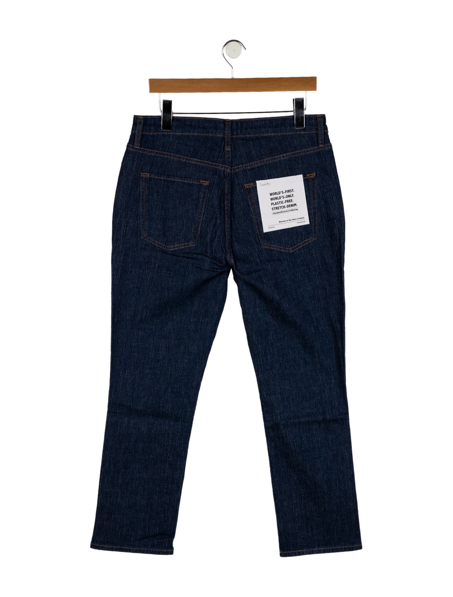 Triarchy High-Rise Straight Leg Jeans w/ Tags