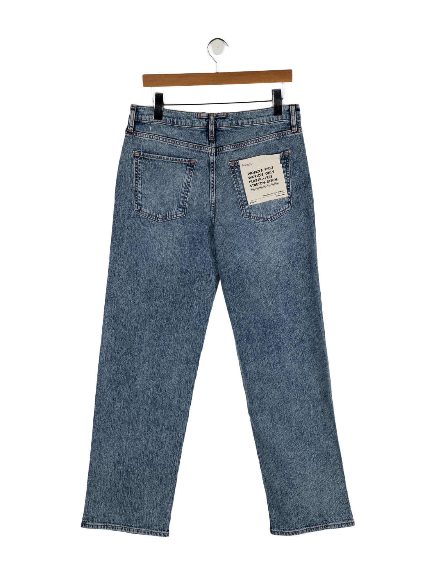 Triarchy High-Rise Wide Leg Jeans w/ Tags