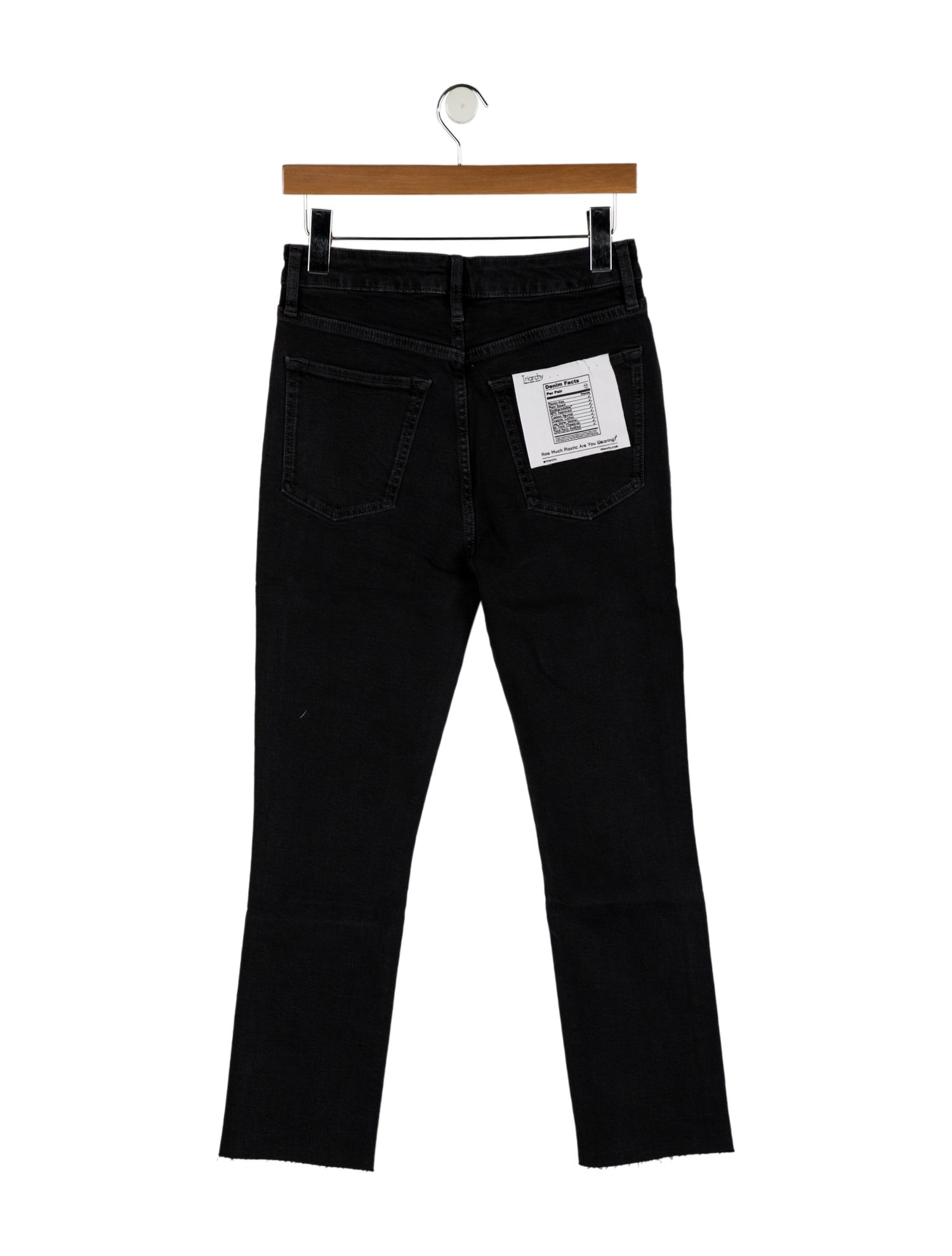 Triarchy High-Rise Straight Leg Jeans w/ Tags