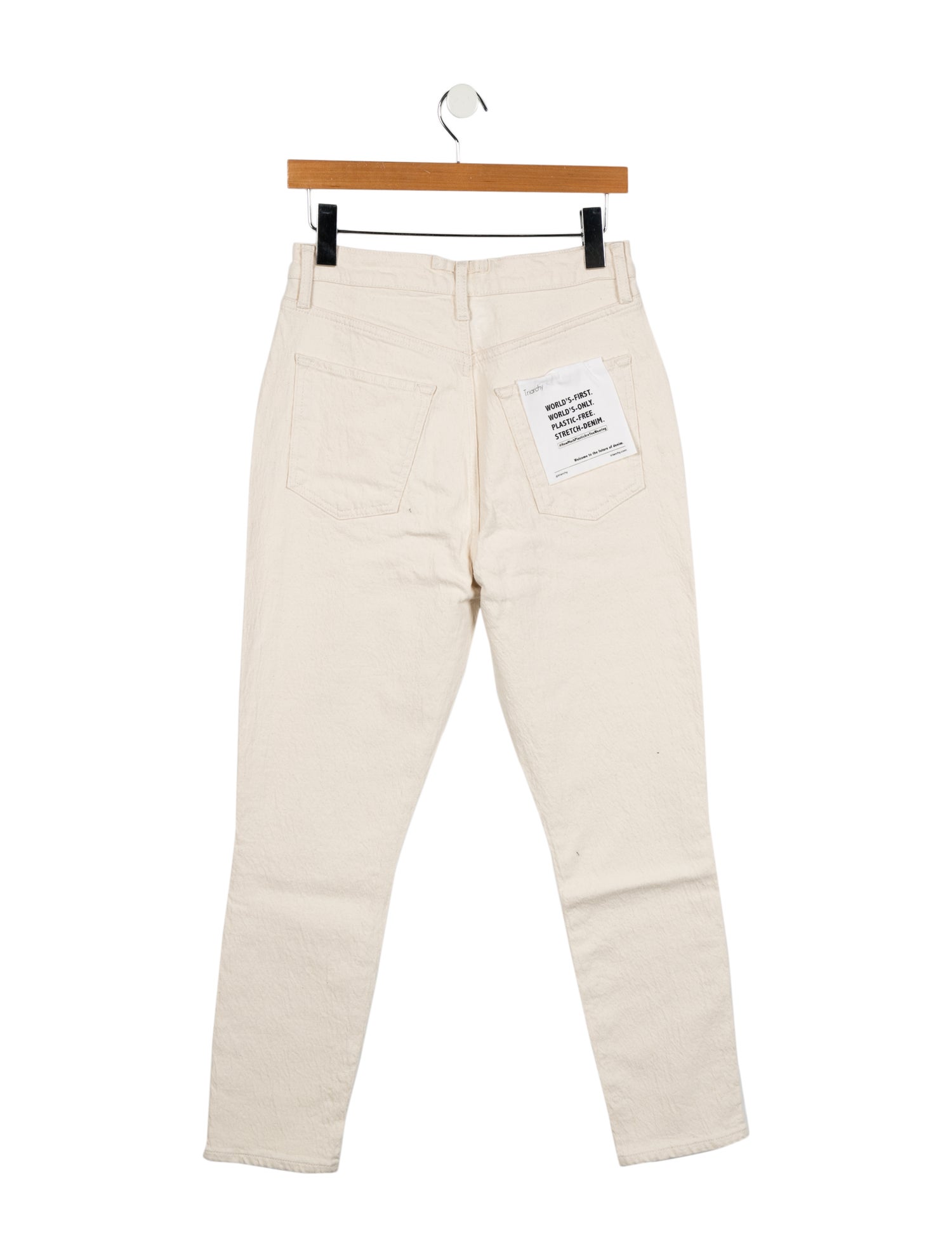 Triarchy High-Rise Straight Leg Jeans w/ Tags
