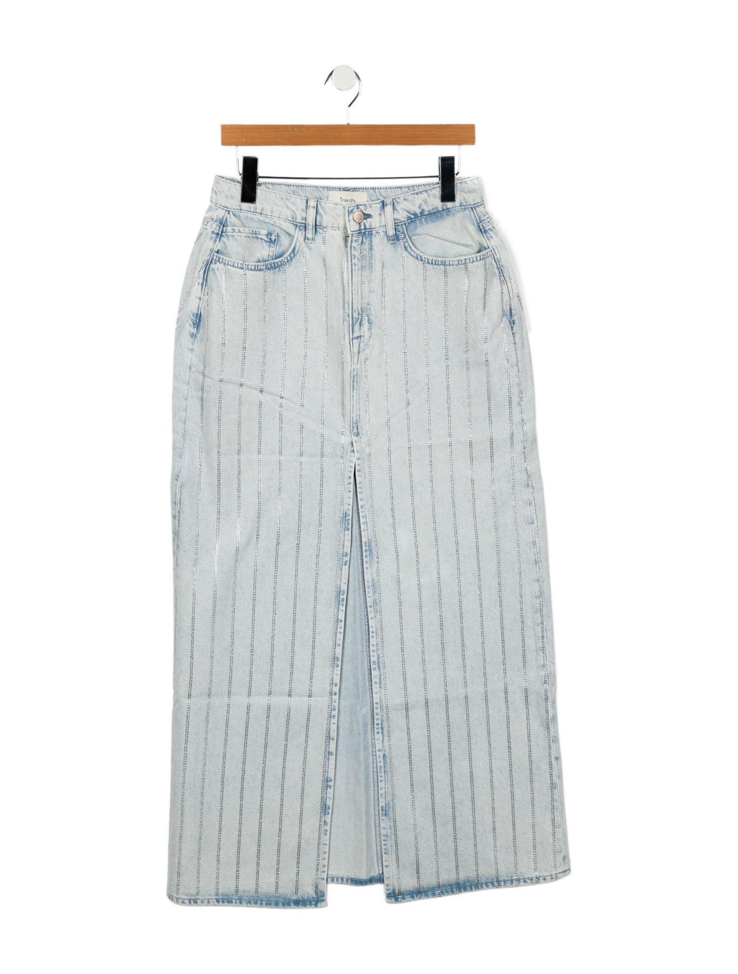 Triarchy Crystal Embellishments Long Skirt