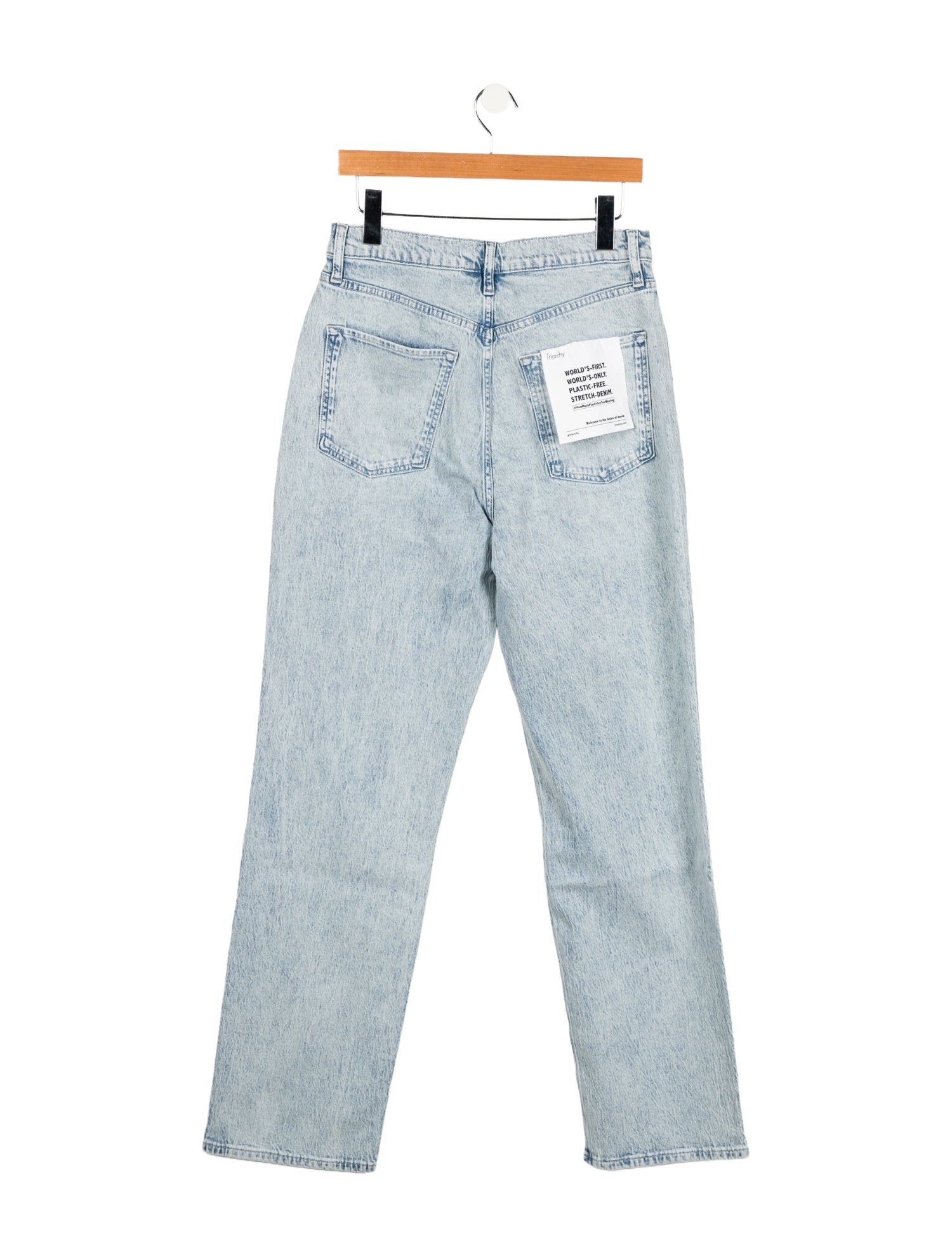 Triarchy High-Rise Straight Leg Jeans w/ Tags