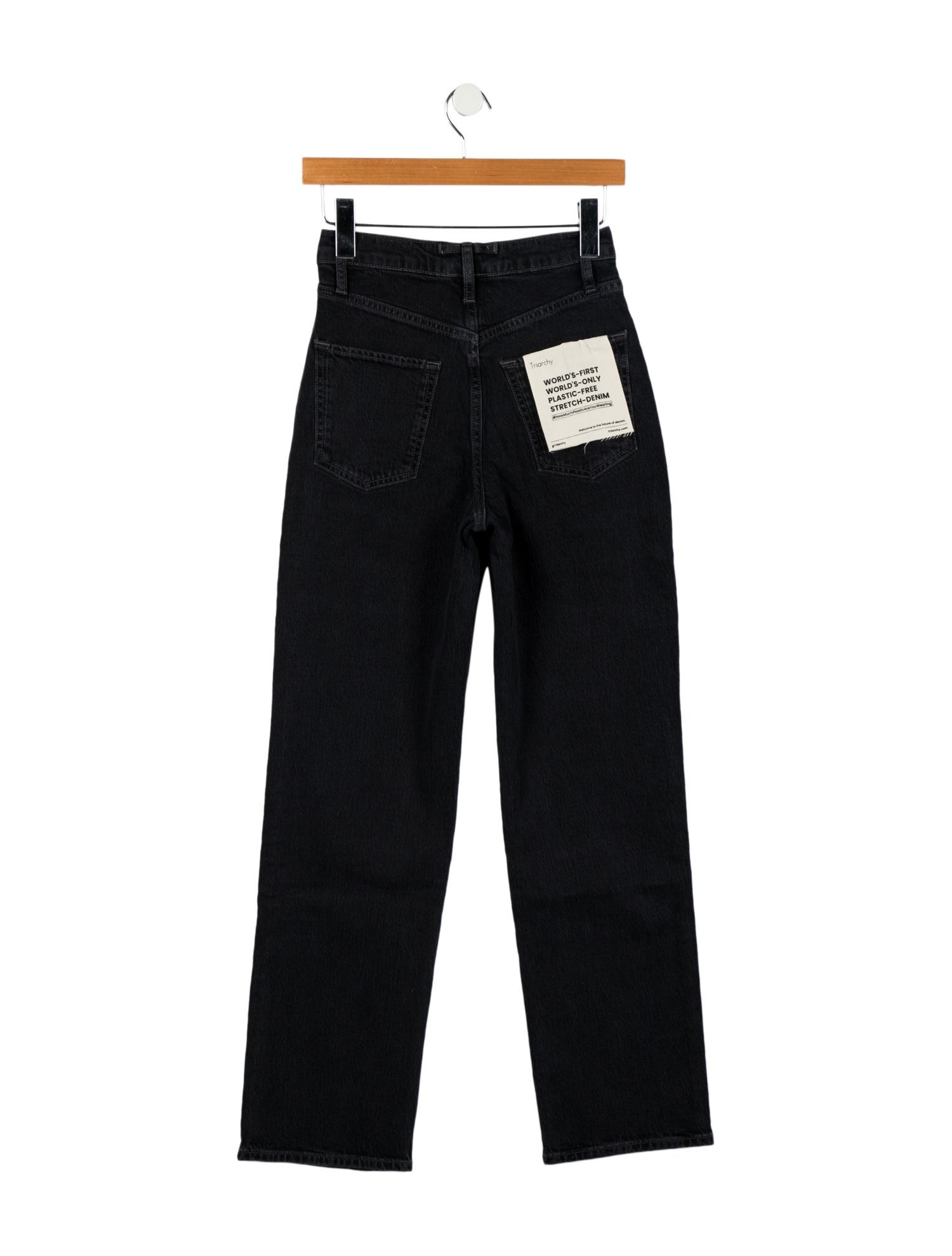 Triarchy High-Rise Straight Leg Jeans w/ Tags