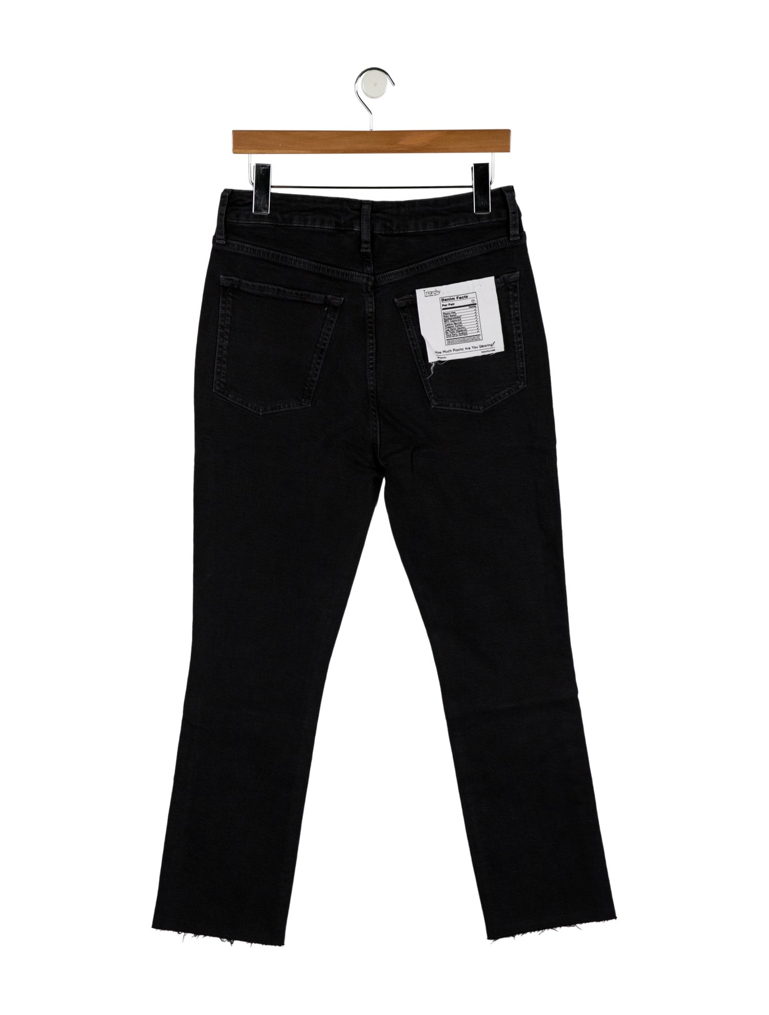 Triarchy High-Rise Straight Leg Jeans w/ Tags