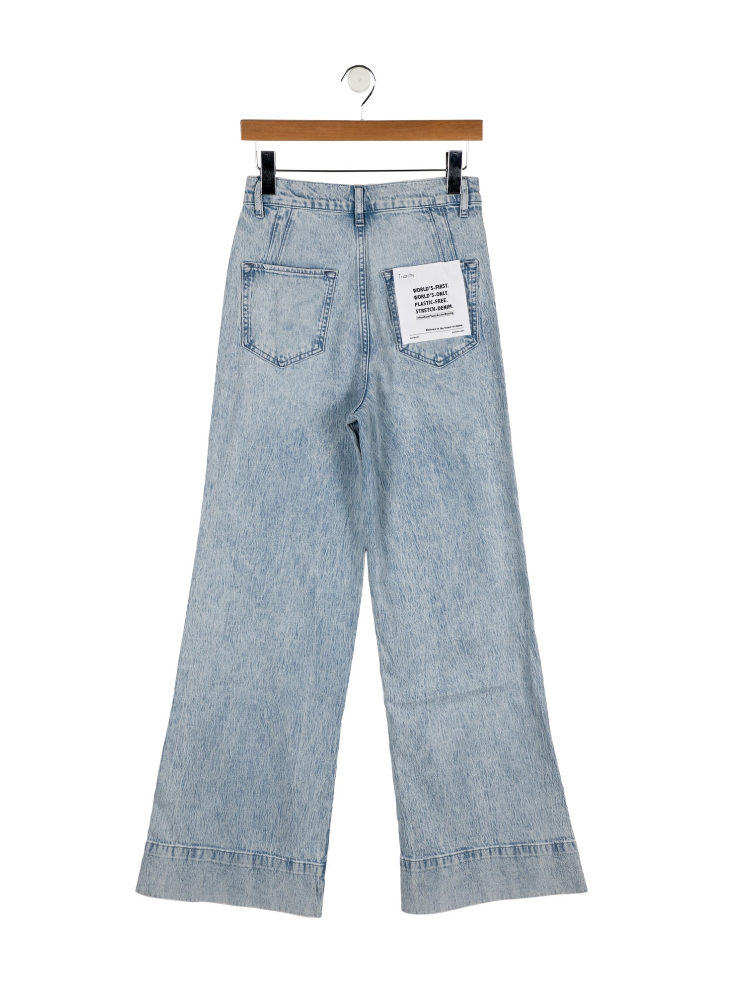 Triarchy High-Rise Wide Leg Jeans w/ Tags