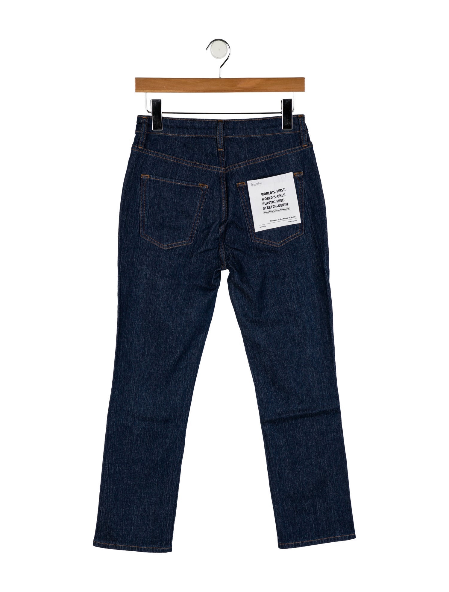 Triarchy Mid-Rise Straight Leg Jeans w/ Tags