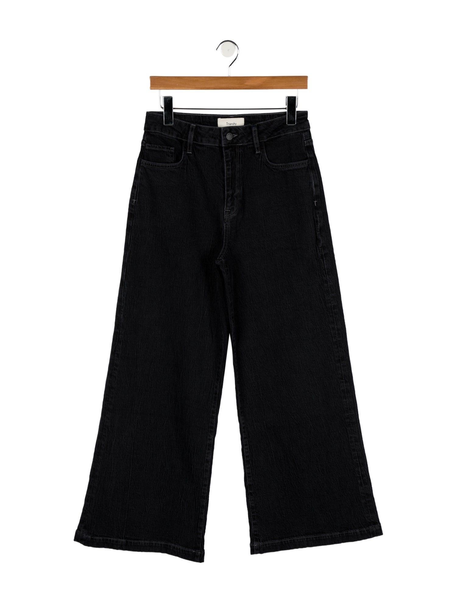Triarchy High-Rise Wide Leg Jeans