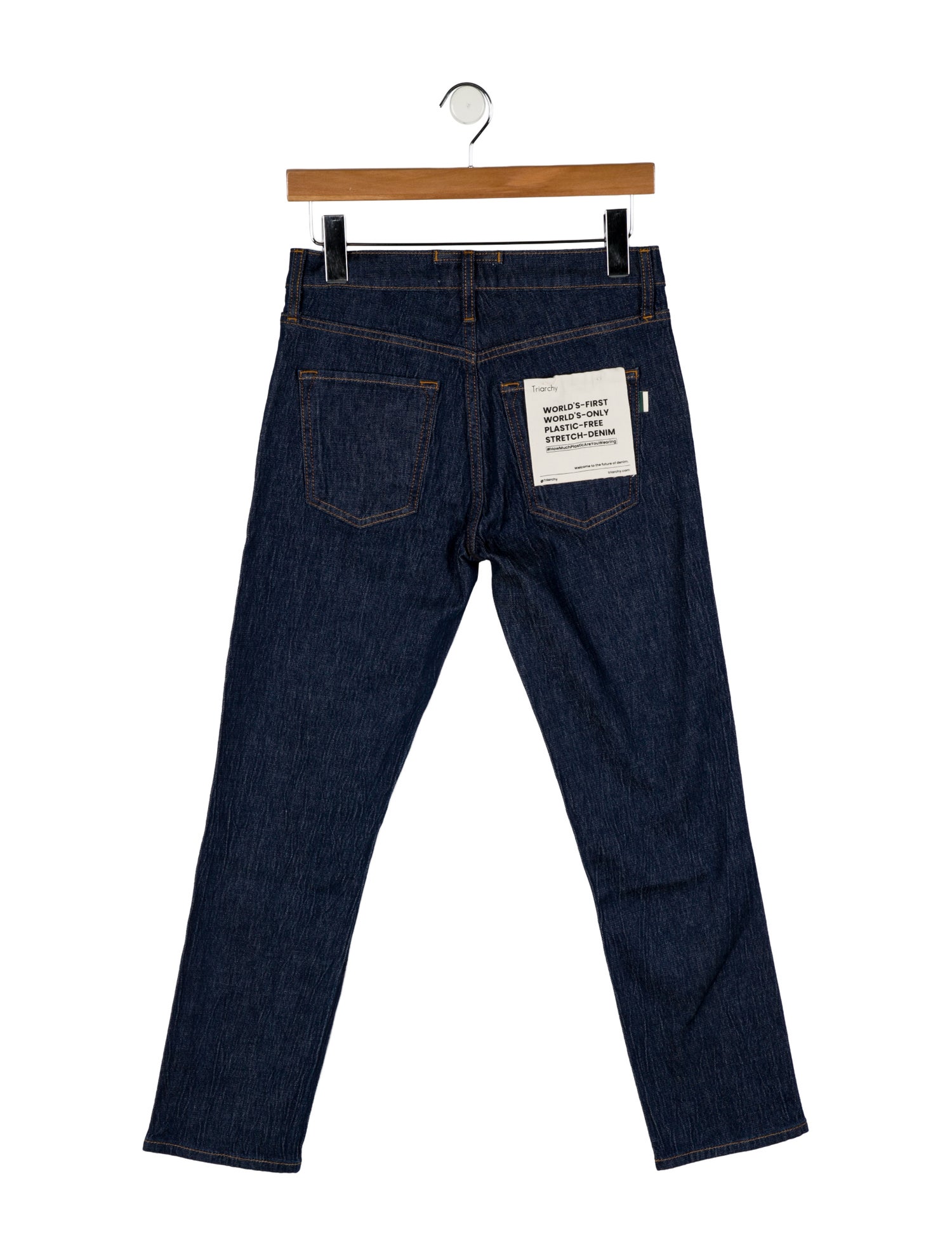 Triarchy Mid-Rise Straight Leg Jeans w/ Tags