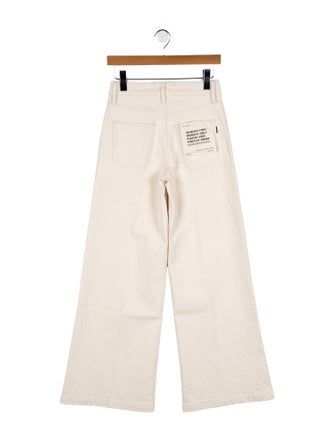 Triarchy Mid-Rise Wide Leg Jeans