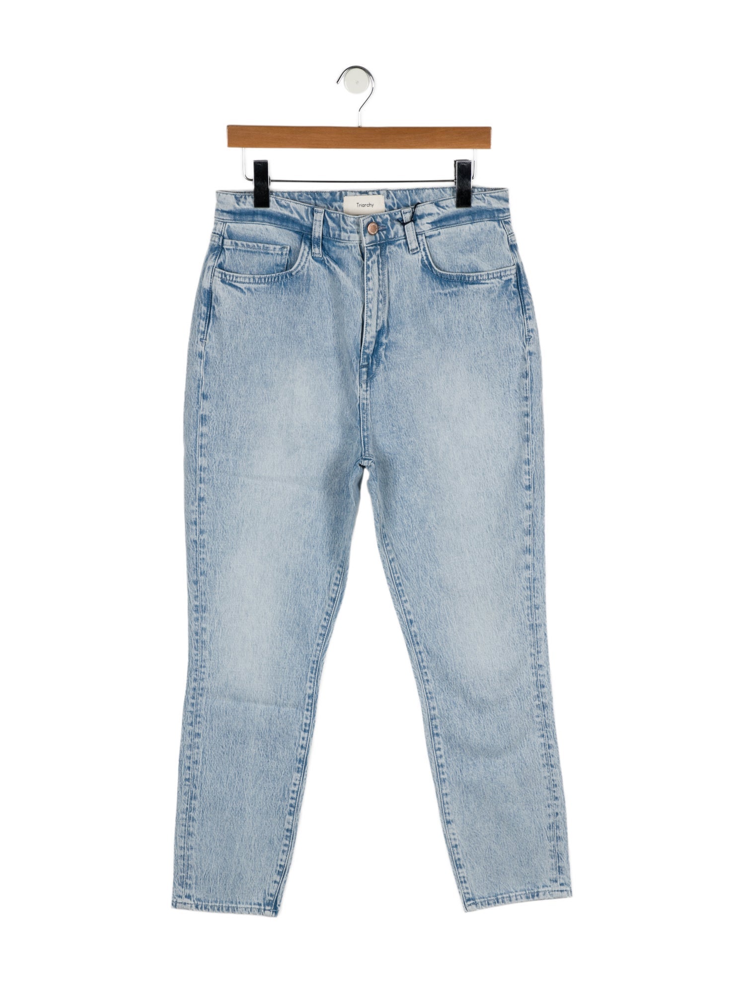 Triarchy High-Rise Straight Leg Jeans
