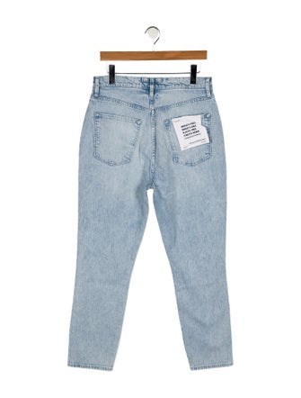 Triarchy High-Rise Straight Leg Jeans