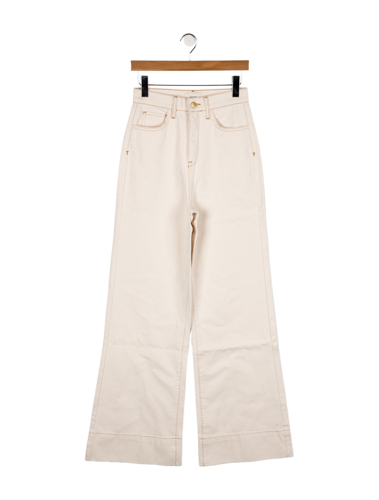 Triarchy High-Rise Wide Leg Jeans