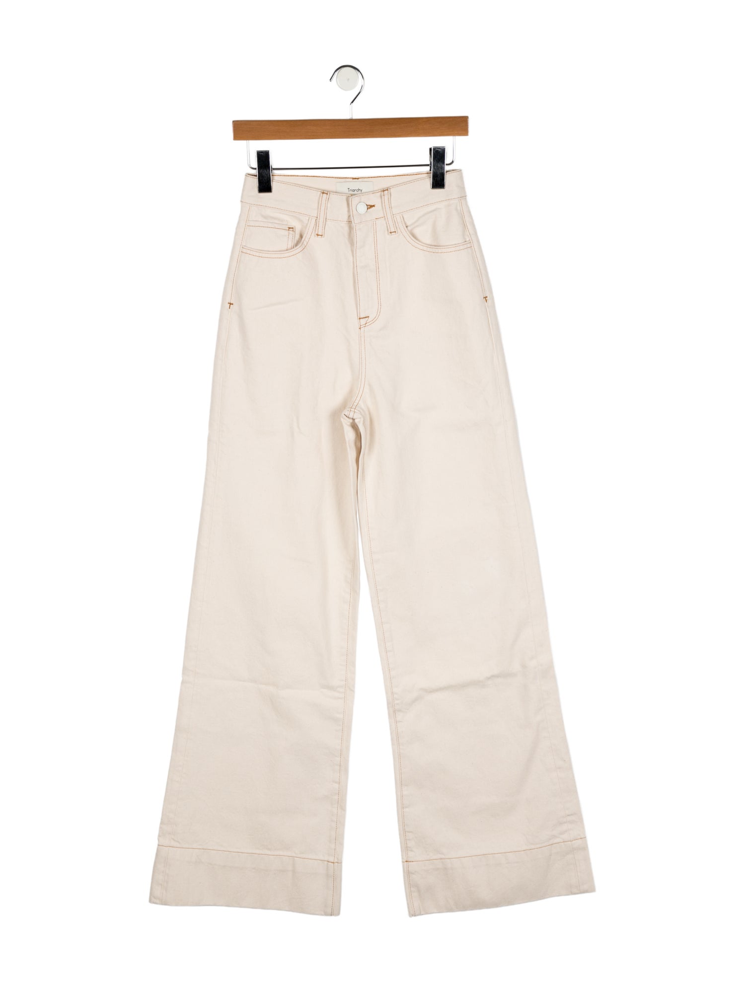 Triarchy High-Rise Wide Leg Jeans