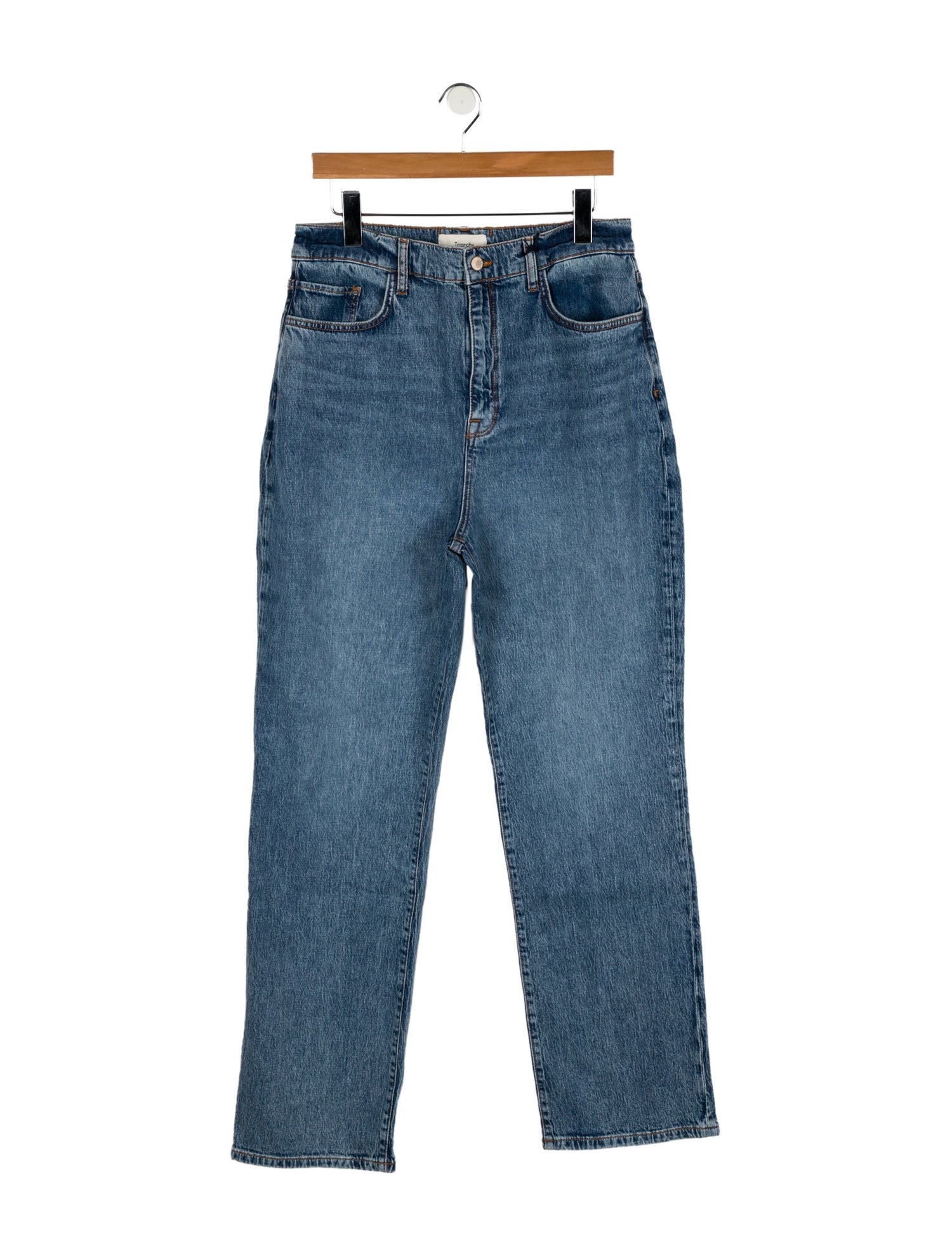 Triarchy High-Rise Wide Leg Jeans