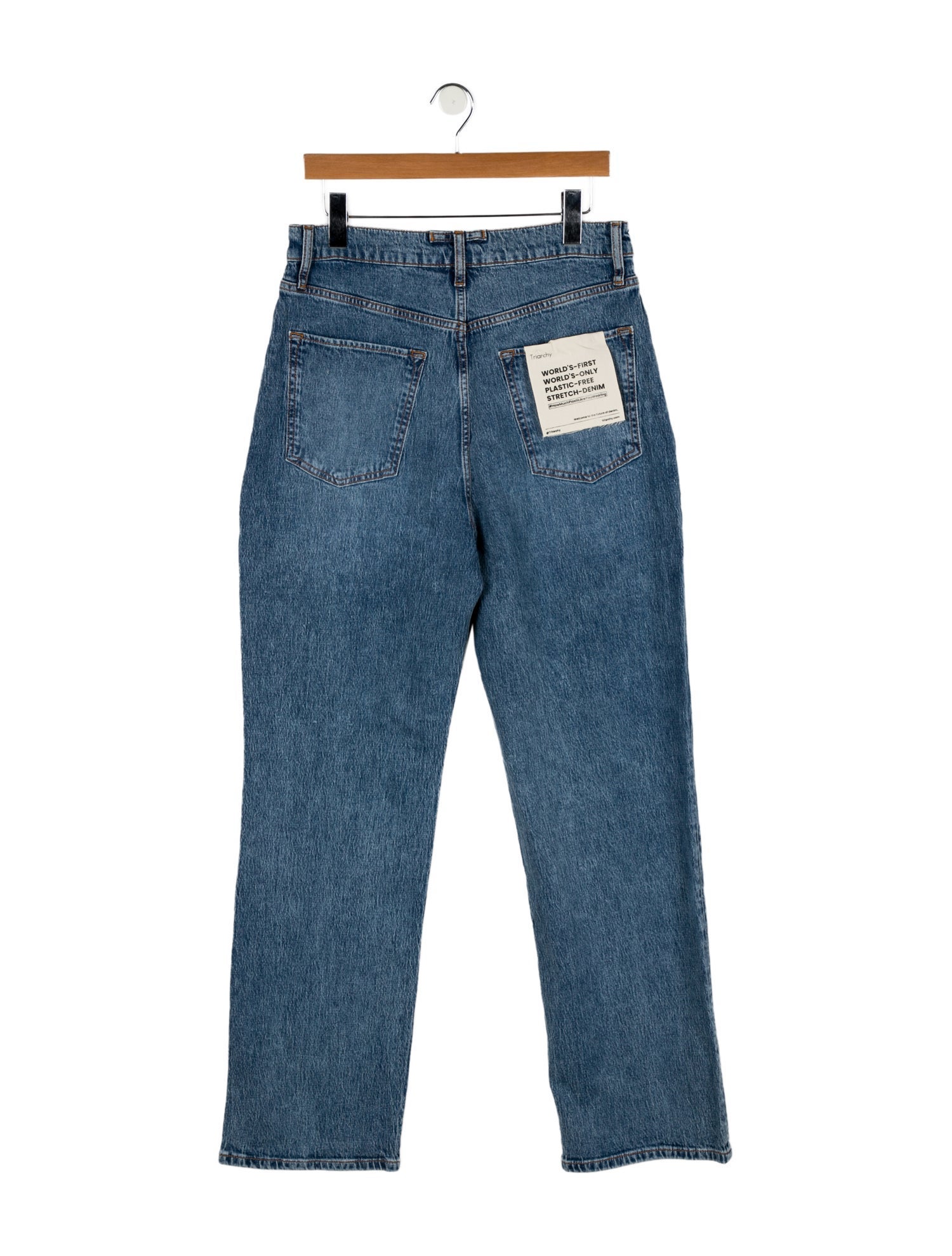 Triarchy High-Rise Wide Leg Jeans