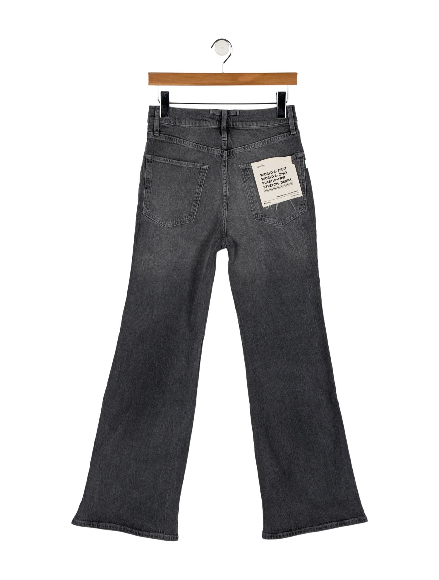 Triarchy Mid-Rise Wide Leg Jeans