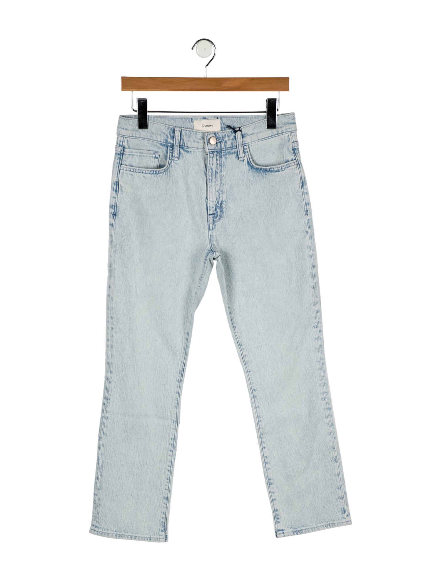 Triarchy Mid-Rise Straight Leg Jeans