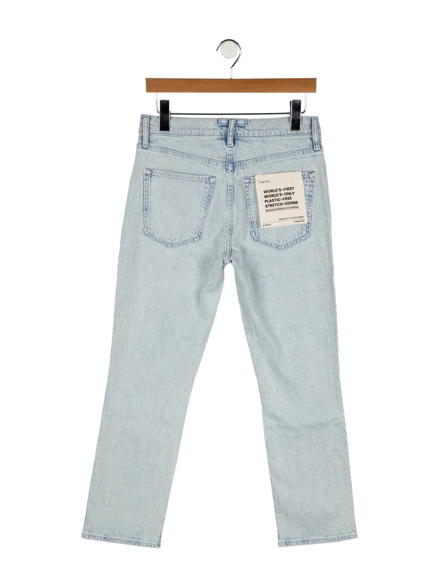 Triarchy Mid-Rise Straight Leg Jeans