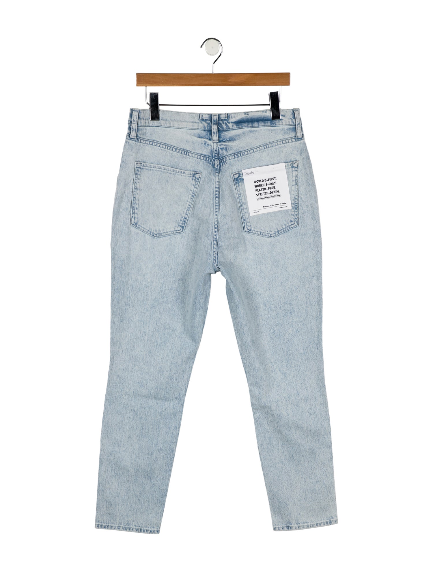 Triarchy High-Rise Straight Leg Jeans