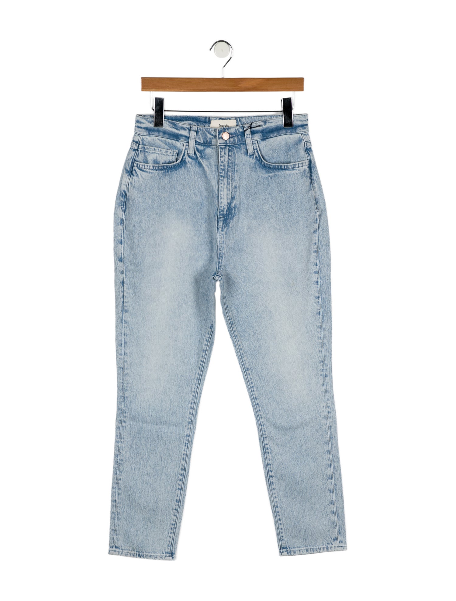 Triarchy High-Rise Straight Leg Jeans
