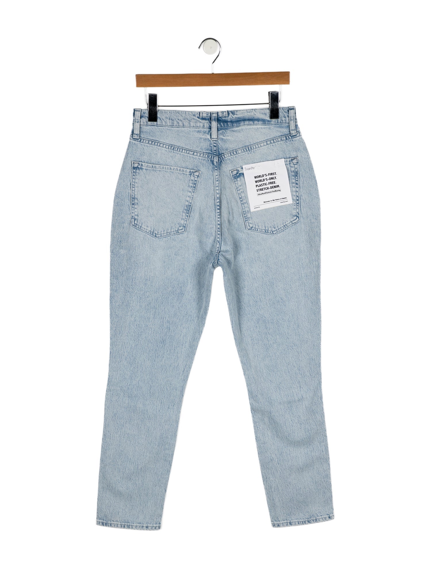 Triarchy High-Rise Straight Leg Jeans