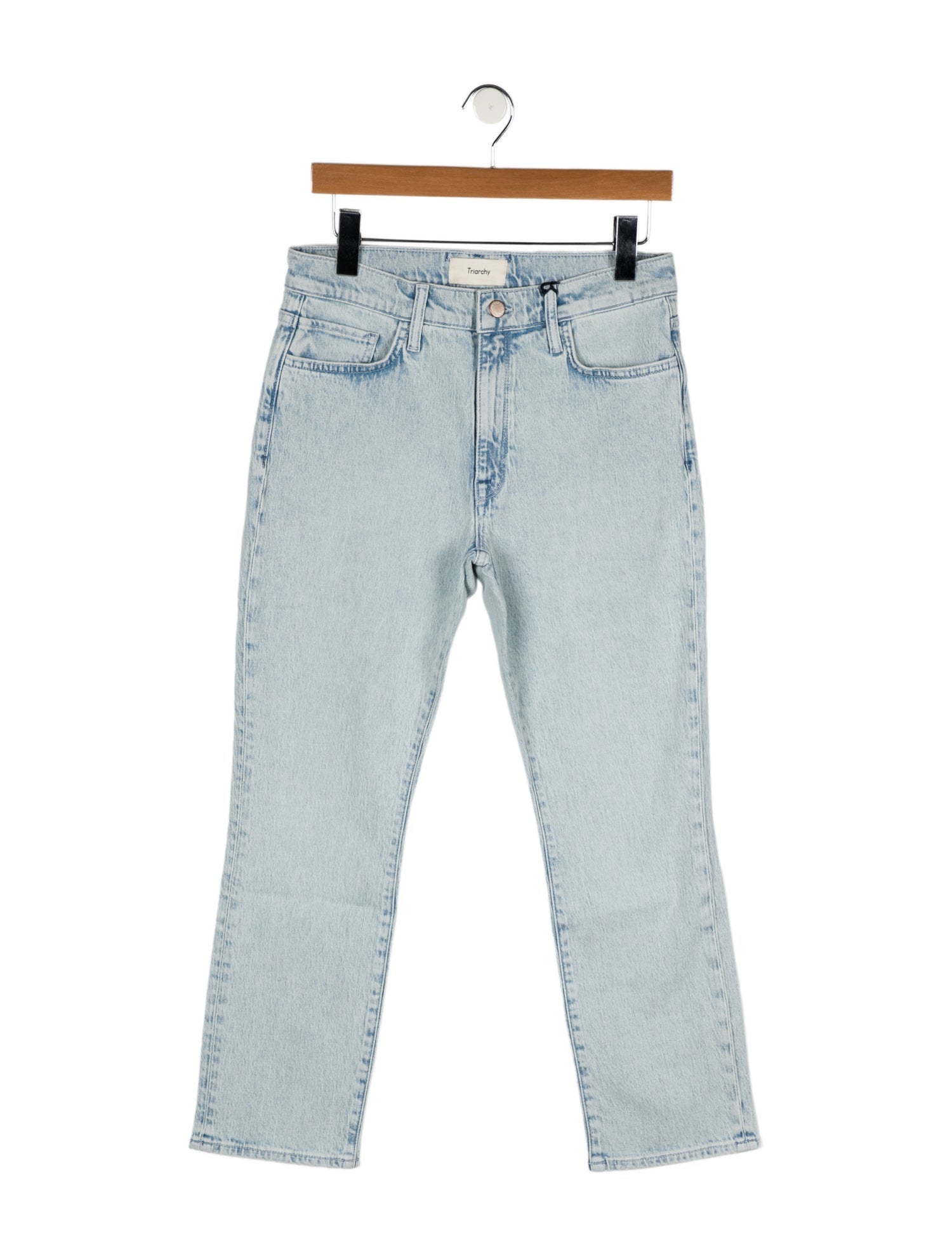 Triarchy Mid-Rise Straight Leg Jeans