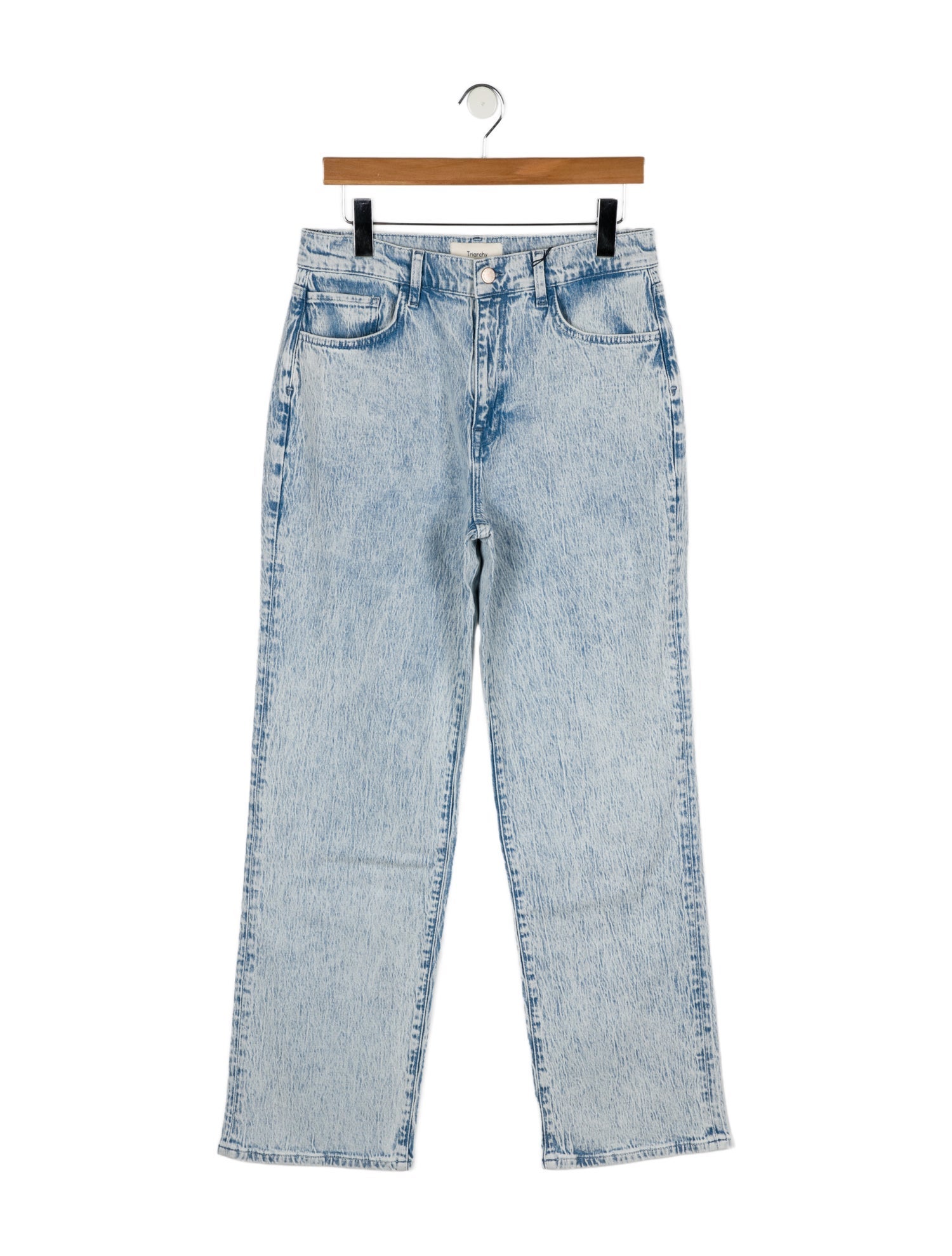 Triarchy High-Rise Wide Leg Jeans