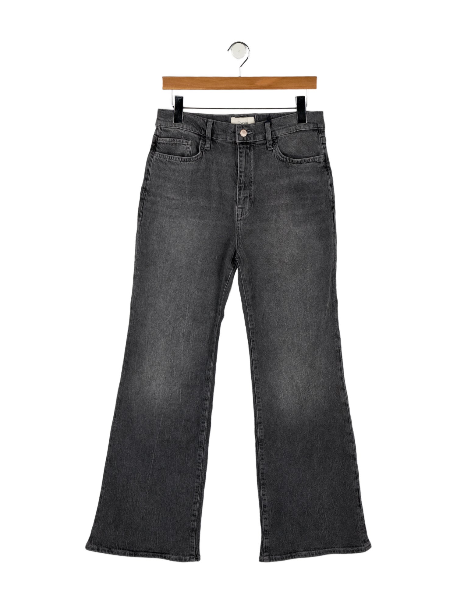 Triarchy Mid-Rise Wide Leg Jeans