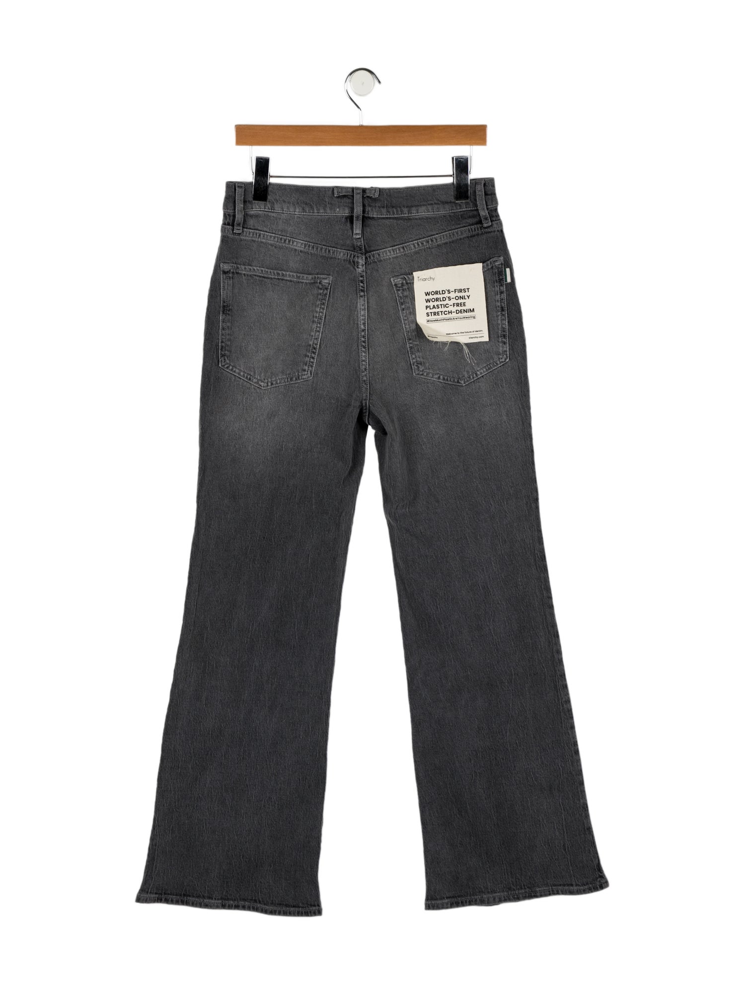 Triarchy Mid-Rise Wide Leg Jeans