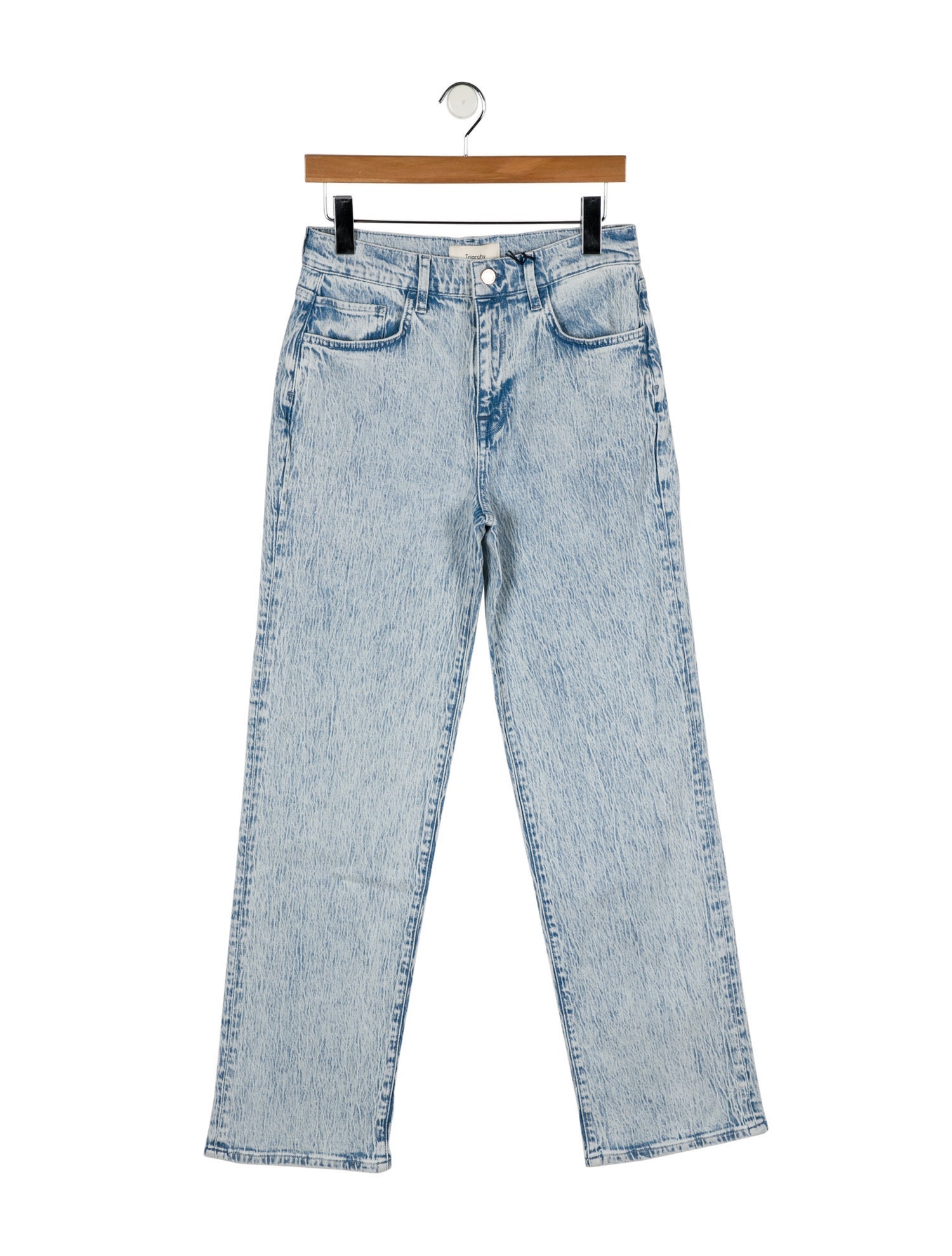 Triarchy Mid-Rise Wide Leg Jeans