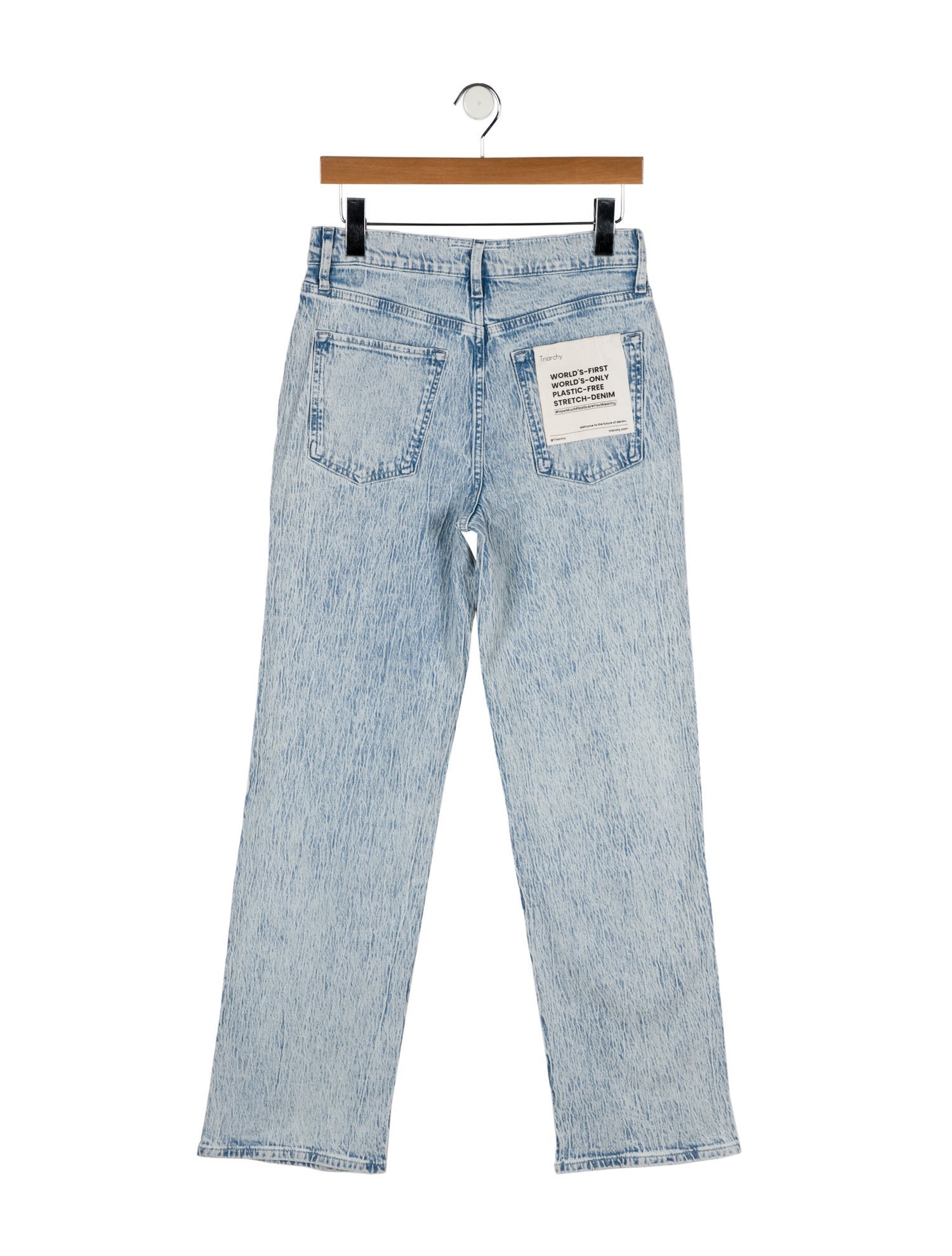 Triarchy Mid-Rise Wide Leg Jeans