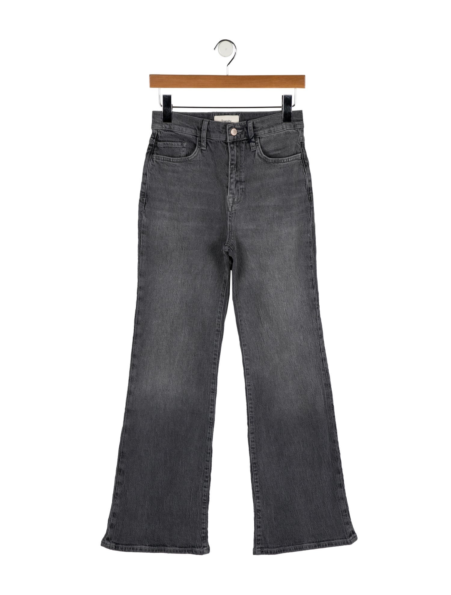 Triarchy Mid-Rise Wide Leg Jeans