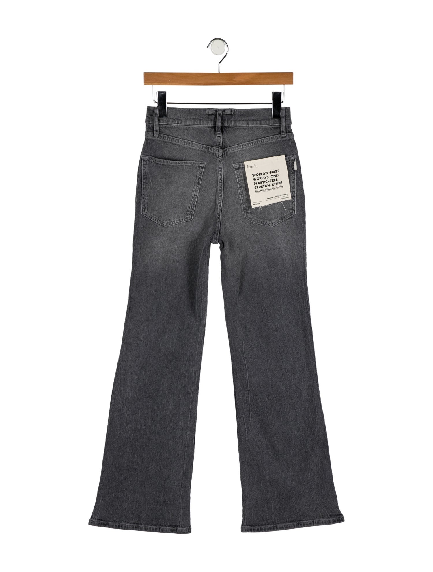 Triarchy Mid-Rise Wide Leg Jeans