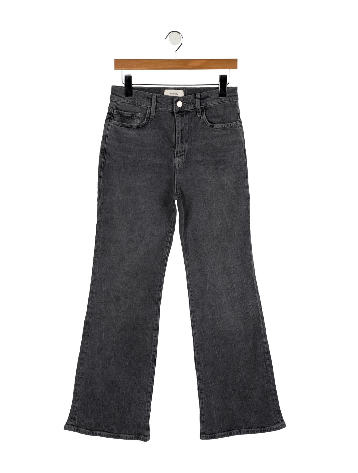 Triarchy Mid-Rise Wide Leg Jeans